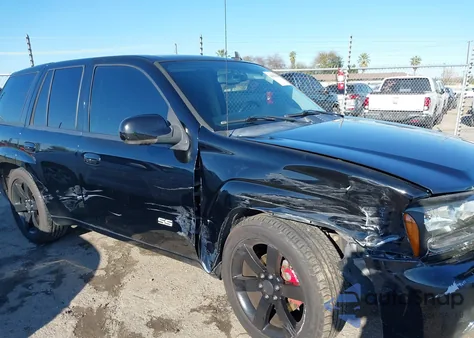 2006 Chevrolet Trailblazer Lt из США, поврежденный, VIN 1GNET13H062237466